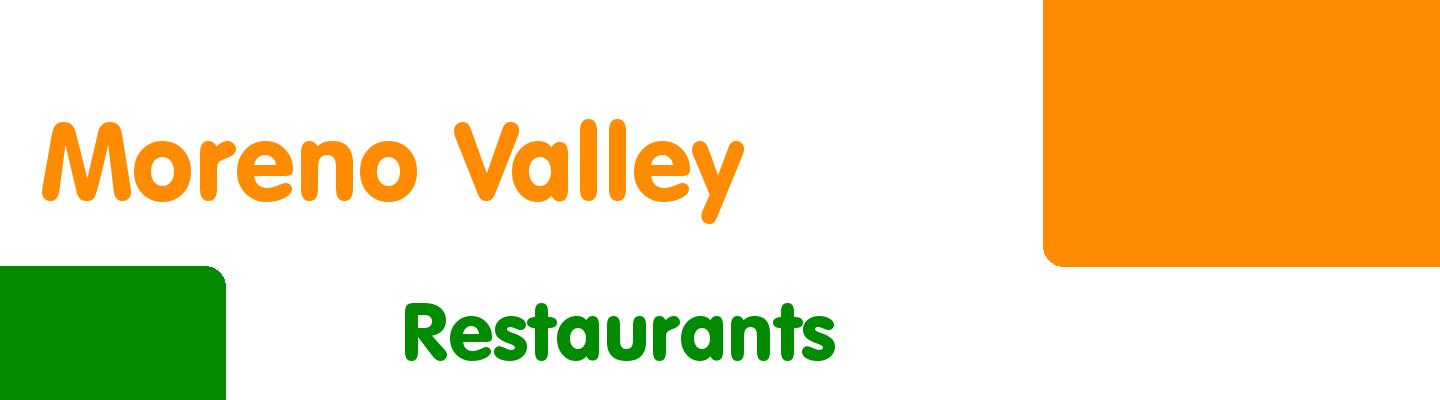 Best restaurants in Moreno Valley - Rating & Reviews